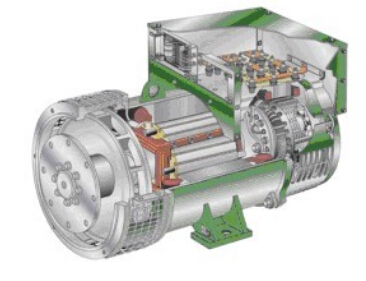 蓬莱镇发电机内部结构图